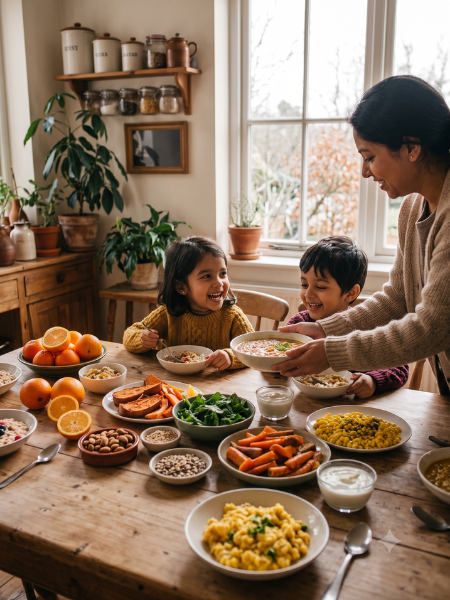 Healthy winter foods to support children's immunity and overall health